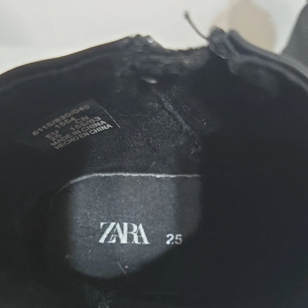 Kids Black Ankle Boots